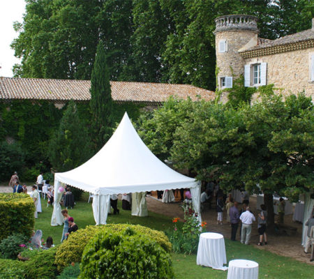 Jardin mariage Gard