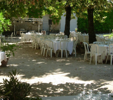 Jardin mariage Gard
