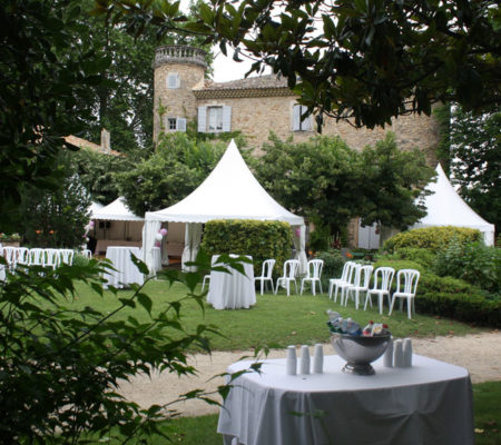 Jardin mariage Gard